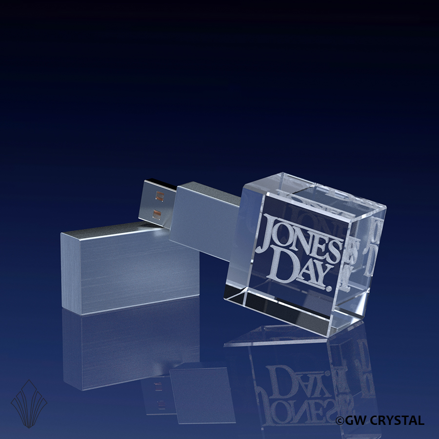 Square Crystal Flash Drives